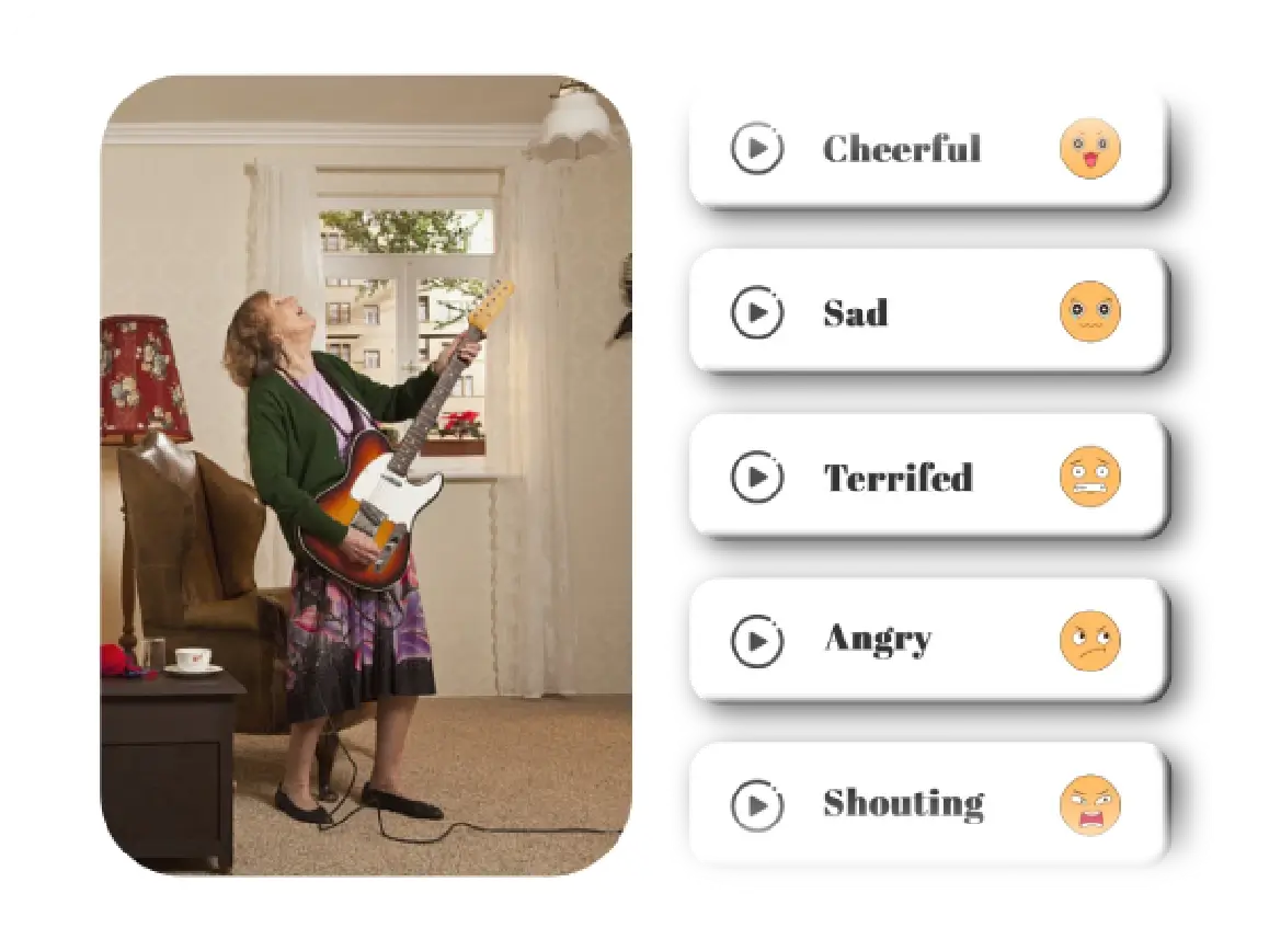 Image describing Adjust Emotional Styles: Convey Emotions Accurately, Express More Vividly